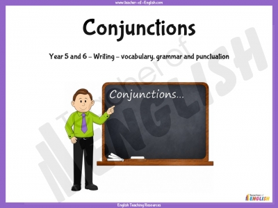 Conjunctions - Years 5 and 6